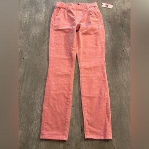 Juicy Couture Women's California Skinny Pink Corduroy Pants Size 2 NWT